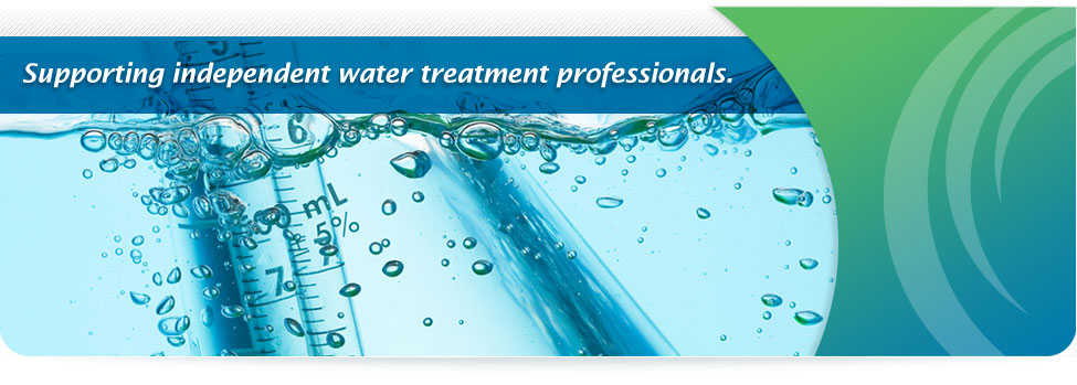 Supporting independent water treatment professionals.