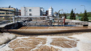 Odor control for wastewater treatment systems using biological and chemical methods in activated sludge basin.