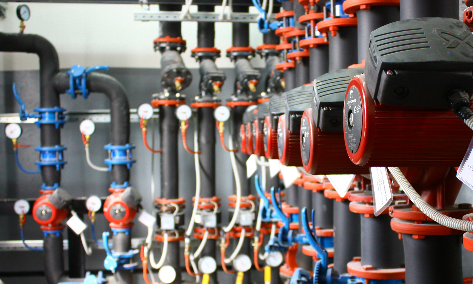 chemical dosing pumps system used in industrial water treatment