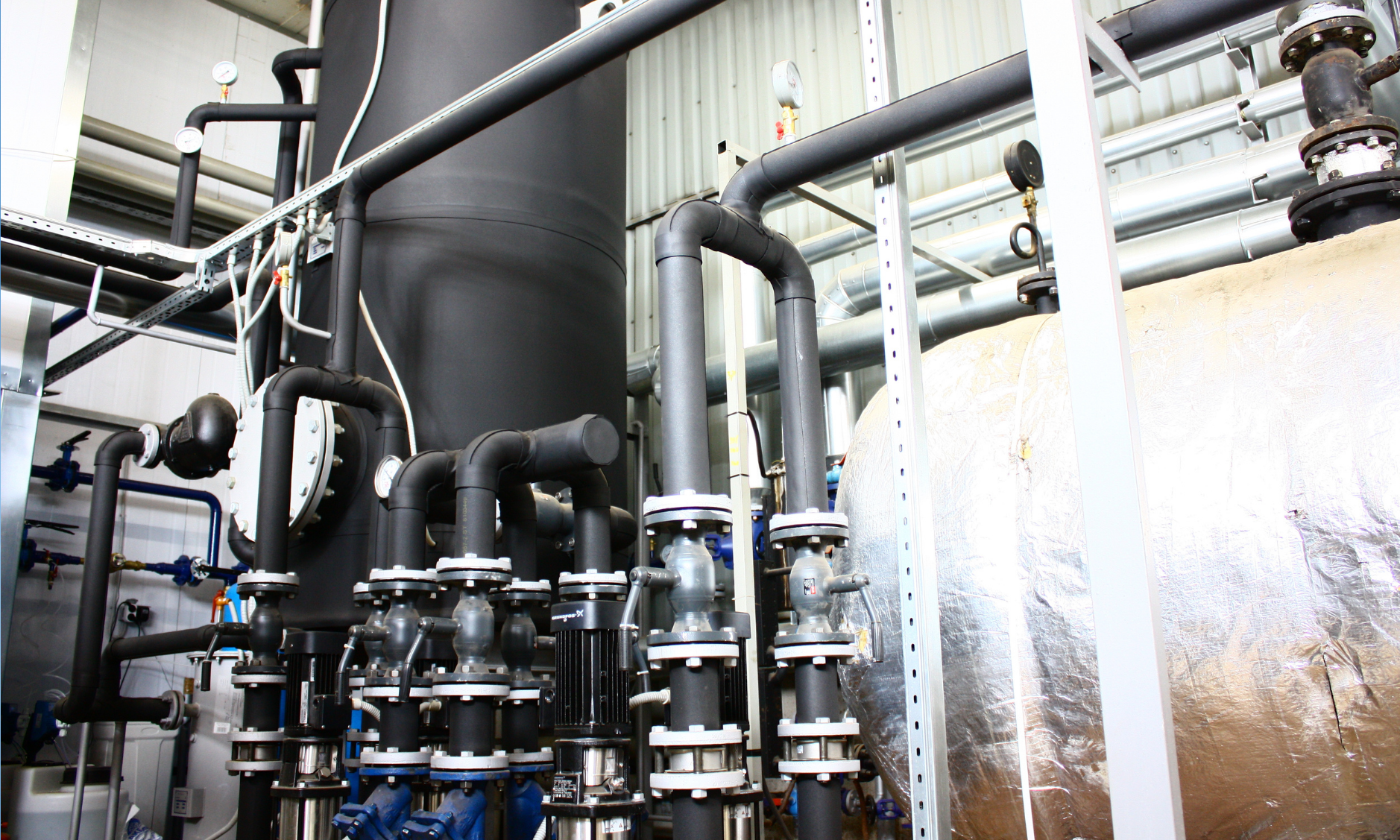 Industrial water treatment systems where chemical stability directly impacts performance and reliability.