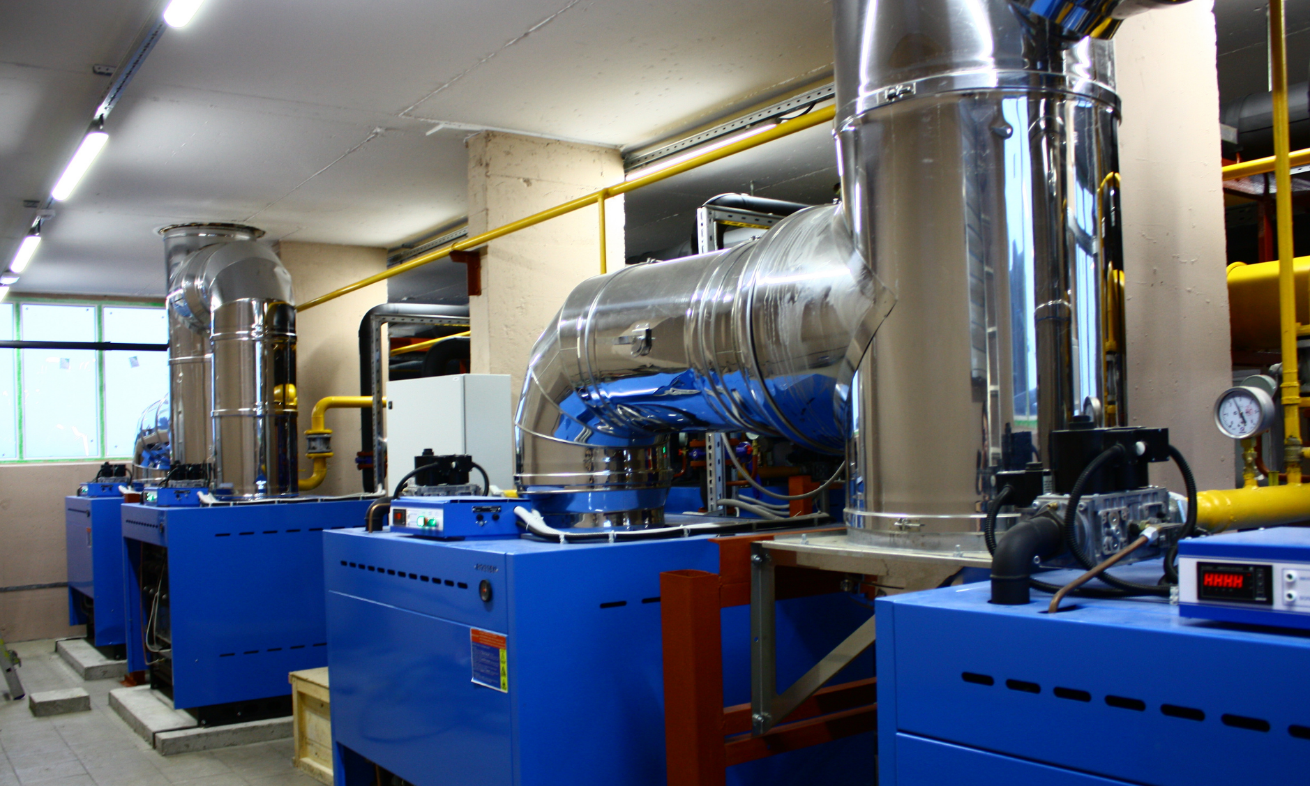 Industrial boiler systems where silica buildup can impact efficiency and equipment performance