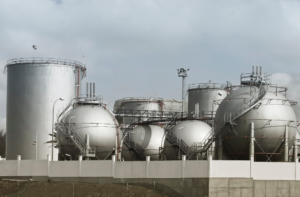 Industrial chemical storage facilities require proper handling procedures, monitoring, and regulatory compliance to support chlorine dioxide safety in water treatment applications.