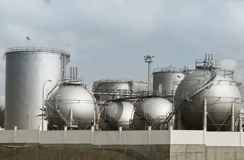 Industrial chemical storage facilities require proper handling procedures, monitoring, and regulatory compliance to support chlorine dioxide safety in water treatment applications.